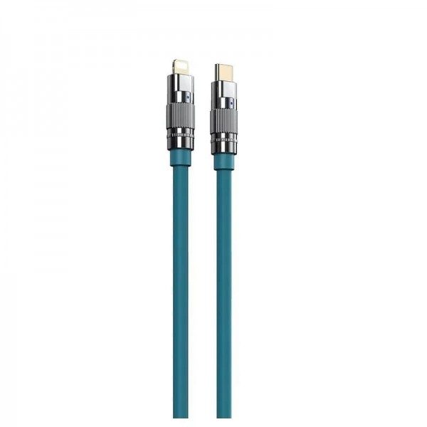 Кабель Remax RC-C053 Wefon USB Type-C - Lightning (M/M), 20W, 1.2 м, Blue (6954851206071)
