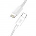 Кабель XO NB113 18W PD USB-C-Lightning, (M/M), 2A 1м White (6920680863846)