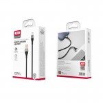 Кабель XO NB188 USB - Lightning, (M/M), 2.4A 1 м Gray (6920680879694)