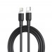 Кабель XO NB208A USB Type-C - Lightning, (M/M), 20W 1 м Black (6920680826810)