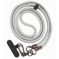 Ремінець для смартфона Dengos CrossBody Rope Grey (NTK-CRB-02)