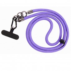 Ремінець для смартфона Dengos CrossBody Rope Purple (NTK-CRB-01) Ремінець для смартфона Dengos CrossBody Rope Purple (NTK-CRB-01)