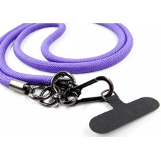 Ремінець для смартфона Dengos CrossBody Rope Purple (NTK-CRB-01) Ремінець для смартфона Dengos CrossBody Rope Purple (NTK-CRB-01)