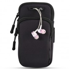 Спортивний чохол на руку BeCover BC0011 6.5" Black (705342) + органайзер для навушників