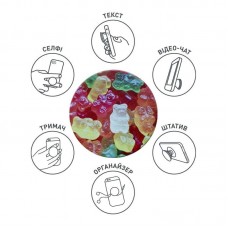 Тримач Luxe Cube POP 005 Gelly Bears (9998866457209)