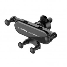 Тримач автомобільний СolorWay Gravity Sensor Holder Black (CW-CHG11-BK)