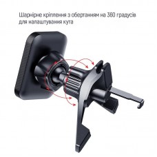 Тримач автомобільний СolorWay магнитний Air Vent-6 Gray (CW-CHM16-GR)