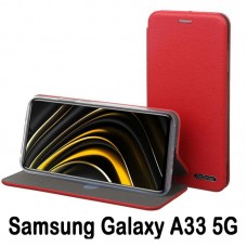 Чохол-книжка BeCover Exclusive для Samsung Galaxy A33 5G SM-A336 Burgundy Red (707933)