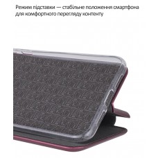 Чохол-книжка BeCover Exclusive для Tecno Spark 40C 4G (KM4k) Red Wine (715011)