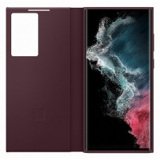 Чохол-книжка Samsung Smart Clear View Cover для Samsung Galaxy S22 Ultra SM-S908 Burgundy (EF-ZS908CEEGRU) Чохол-книжка Samsung Smart Clear View Cover для Samsung Galaxy S22 Ultra SM-S908 Burgundy (EF-ZS908CEEGRU)