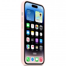 Чохол-накладка Apple Silicone Case with MagSafe для Apple iPhone 14 Pro Chalk Pink (MPTH3)