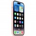 Чохол-накладка Apple Silicone Case with MagSafe для Apple iPhone 14 Pro Chalk Pink (MPTH3)