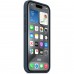 Чохол-накладка Apple Silicone Case with MagSafe для Apple iPhone 15 Pro Storm Blue (MT1D3)