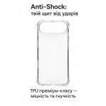 Чохол-накладка BeCover Anti-Shock для Apple iPhone 17 Air Clear (713795)