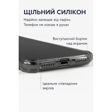 Чохол-накладка BeCover Anti-Shock для Apple iPhone 17 Pro Max Grey (713800)