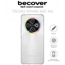 Чохол-накладка BeCover Anti-Shock для Tecno Spark 30C 4G Clear (712783)
