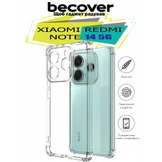 Чохол-накладка BeCover Anti-Shock для Xiaomi Redmi Note 14 5G Clear (712786)