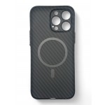 Чохол-накладка BeCover Carbonite Case MagSafe для Apple iPhone 16 Pro Black (712068)