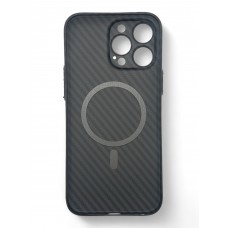 Чохол-накладка BeCover Carbonite Case MagSafe для Apple iPhone 16 Pro Black (712068)