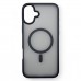 Чохол-накладка BeCover Metal Buttons Case MagSafe для Apple iPhone 16 Black (712090)