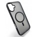 Чохол-накладка BeCover Metal Buttons Case MagSafe для Apple iPhone 16 Black (712090)