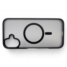 Чохол-накладка BeCover Metal Buttons Case MagSafe для Apple iPhone 16 Black (712090)