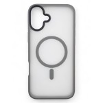 Чохол-накладка BeCover Metal Buttons Case MagSafe для Apple iPhone 16 Gray (712092) Чохол-накладка BeCover Metal Buttons Case MagSafe для Apple iPhone 16 Gray (712092)