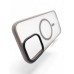 Чохол-накладка BeCover Metal Buttons Case MagSafe для Apple iPhone 16 Gray (712092)
