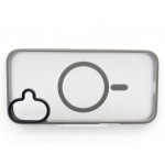 Чохол-накладка BeCover Metal Buttons Case MagSafe для Apple iPhone 16 Gray (712092) Чохол-накладка BeCover Metal Buttons Case MagSafe для Apple iPhone 16 Gray (712092)