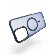 Чохол-накладка BeCover Metal Buttons Case MagSafe для Apple iPhone 16 Pro Blue (712097)