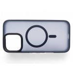 Чохол-накладка BeCover Metal Buttons Case MagSafe для Apple iPhone 16 Pro Blue (712097) Чохол-накладка BeCover Metal Buttons Case MagSafe для Apple iPhone 16 Pro Blue (712097)