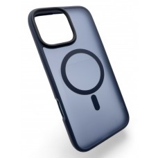 Чохол-накладка BeCover Metal Buttons Case MagSafe для Apple iPhone 16 Pro Max Blue (712100)