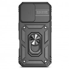 Чохол-накладка BeCover Military для Apple iPhone 16 Plus Black (712154)