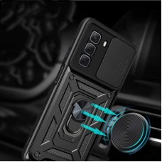 Чохол-накладка BeCover Military для Infinix Hot 50 Pro (X6881) Black (713048)