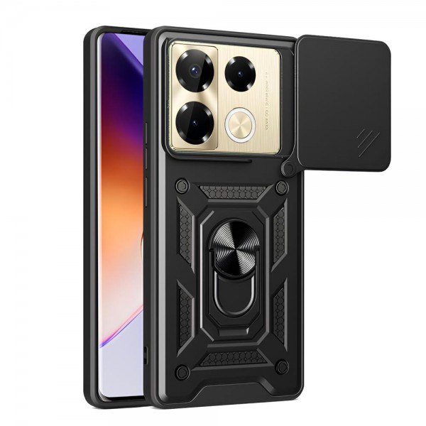 Чохол-накладка BeCover Military для Infinix Note 40 Pro (X6851) Black (712160)