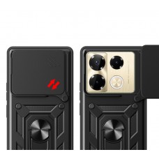 Чохол-накладка BeCover Military для Infinix Note 40 Pro (X6851) Black (712160) Чохол-накладка BeCover Military для Infinix Note 40 Pro (X6851) Black (712160)