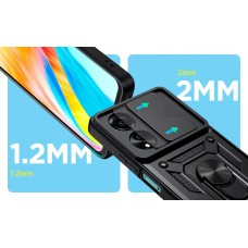 Чохол-накладка BeCover Military для Oppo A60 Black (713078)