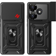 Чохол-накладка BeCover Military для Poco F6 Black (712165)