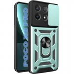 Чохол-накладка BeCover Military для Poco X6 Pro Dark Green (711159) Чохол-накладка BeCover Military для Poco X6 Pro Dark Green (711159)