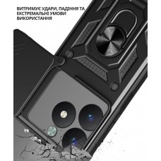 Чохол-накладка BeCover Military для Realme C63 Black (712178)