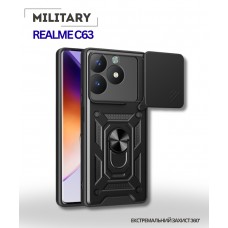 Чохол-накладка BeCover Military для Realme C63 Black (712178)