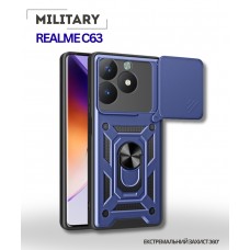 Чохол-накладка BeCover Military для Realme C63 Blue (712179)