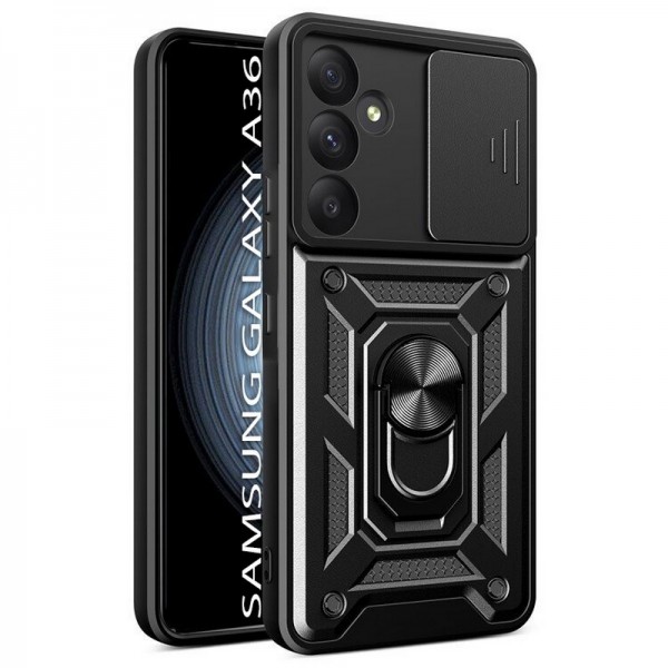 Чохол-накладка BeCover Military для Samsung Galaxy A36 SM-A366 Black (712863)