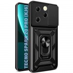 Чохол-накладка BeCover Military для Tecno Spark 20 Pro (KJ6) Black (711022) Чохол-накладка BeCover Military для Tecno Spark 20 Pro (KJ6) Black (711022)