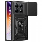 Чохол-накладка BeCover Military для Xiaomi 14T Black (712559) Чохол-накладка BeCover Military для Xiaomi 14T Black (712559)