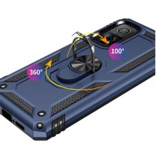 Чохол-накладка BeCover Military для Xiaomi Poco M4 Pro 5G Blue (707121)