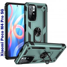 Чохол-накладка BeCover Military для Xiaomi Poco M4 Pro 5G Dark Green (707123) Чохол-накладка BeCover Military для Xiaomi Poco M4 Pro 5G Dark Green (707123)