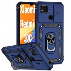Чохол-накладка BeCover Military для Xiaomi Redmi 10C Blue (707426) Чохол-накладка BeCover Military для Xiaomi Redmi 10C Blue (707426)