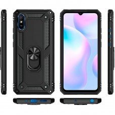 Чохол-накладка BeCover Military для Xiaomi Redmi 9A Black (705574)