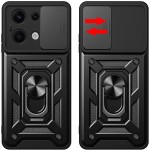 Чохол-накладка BeCover Military для Xiaomi Redmi Note 13 5G Black (711030) Чохол-накладка BeCover Military для Xiaomi Redmi Note 13 5G Black (711030)